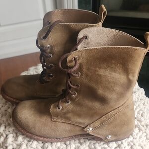 Suede Mexican Boots